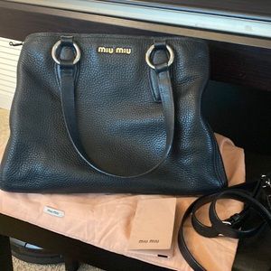 Authentic Miu Miu Vitello Phenix bag